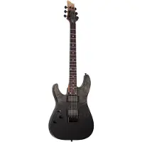 Schecter C-1 Standard LH Black Fade Burst Burl