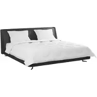 vidaXL Couette avec oreiller 3 pcs blanc microfibre