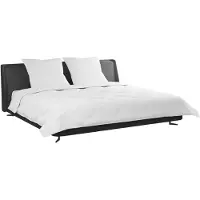 vidaXL Couverture avec oreiller 3 pcs Blanc microfibre et plumes de duvet
