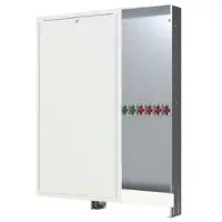 Danfoss Pièce visible pour boîtier encastré 145H4900, revêtement par poudre, RAL9016, 1 pièce.
