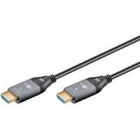 Goobay Câble HDMI optique hybride Ultra haute vitesse avec Ethernet (AOC)