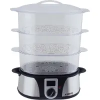 H.Koenig vap12 cuisseur vapeur electrique noir