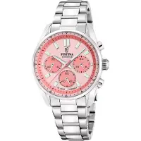 Festina Montre à affichage analogique rose