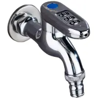 INF Robinet Extérieur à Code Antivol - Sécurisez Votre Eau avec un Robinet en Alliage de Zinc