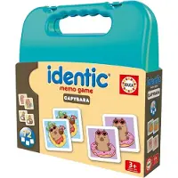 Educa Jeu de société Identic Capybaras Multicolore Enfants Multicolore Taille unique