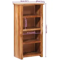 vidaXL Bibliothèque 50x30x100 cm Bois massif