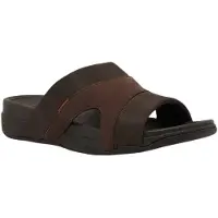 FitFlop Sandales FitFlop Freeway III Textile Men Chocolate-Taille 45
