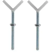Hauck Fixation Y pour rambarde descalier a forme ronde ou specifique
