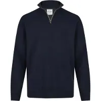 Cleptomanicx Pull-over 'Noitch' bleu marine