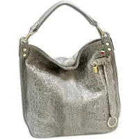 DrachenLeder Cabas gris
