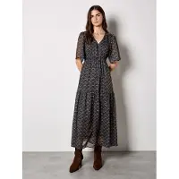 Apricot Robe bleu marine