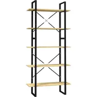 vidaXL Bibliothèque à 5 niveaux 80x30x175 cm Bois de pin