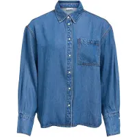 Object Chemisier 'OBJFrame' bleu denim