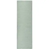vidaXL Tapis à tissage plat d'extérieur 80x250 cm Turquoise