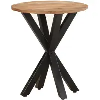vidaXL Table D'appoint 48x48x56 Cm Bois D'acacia Massif