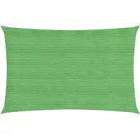 vidaXL Voile d'ombrage 160 g/m² Vert clair 4x7 m PEHD
