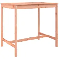 vidaXL Table de jardin 121x82,5x110 cm Bois massif Douglas