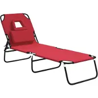 vidaXL Bain de soleil pliable Tissu Oxford & Acier revêtu par poudre