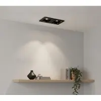 Artdelight Spot lumineux Moggio noir