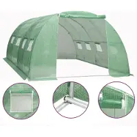 vidaXL Serre 16 m² 4x4x2 m