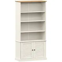 vidaXL Bibliothèque VIGO blanc 85x35x170 cm bois massif de pin