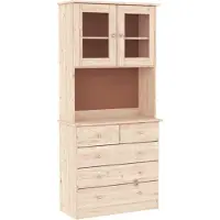 vidaXL Highboard ALTA 77x35x165 cm Pin massif