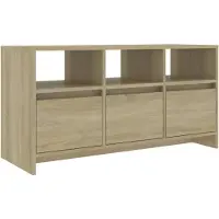 vidaXL Armoire TV Chêne Sonoma 102x37,5x52,5 cm Bois composite
