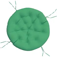 vidaXL Coussin Rond Vert Ø 100 X11 Cm Tissu Oxford