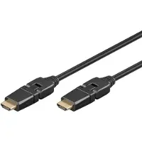 Goobay Câble HDMI haute vitesse 360 avec Ethernet -