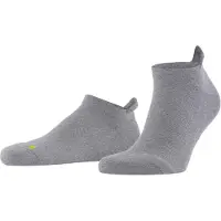 Falke Chaussettes de sport gris chiné / citron vert