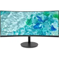 Acer Vero CB3 CB343CURJ0bemiiprcuzx, 86,4 cm (34"), 3440 x 1440 px, Wide Quad HD, LCD, 4 ms, Noir