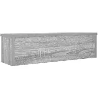 vidaXL Étagères de cuisine Empilables 2 pcs. Gris Sonoma 50x15x16 cm
