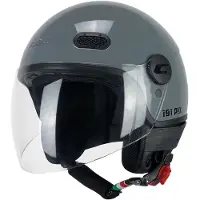 Cgm 191a Pix Mono Long Screen Open Face Helmet Gris XS