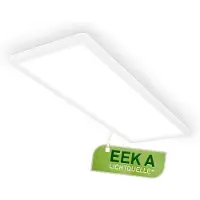 Briloner Panneau LED ultrafin 14W 3000 lm 4000K IP20 Classe d'efficacité énergétique A — blanc —