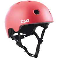TSG Casque de Vélo - Meta Solid Color - Satin Rouge doux - - 52-54 cm - Casque de Vélo
