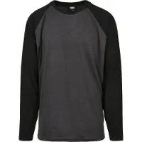 Urban Classics T-Shirt gris foncé / noir