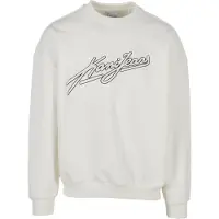 Karl kani Sweat de sport noir / blanc naturel