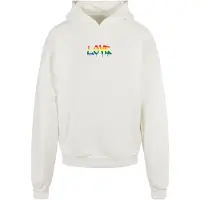 Mc Clothes Sweat-shirt 'Love Teddy' jaune / rouge / noir / blanc cassé