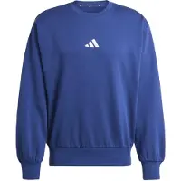Adidas Sweat-shirt 'Essentials Feelcozy' bleu foncé / blanc