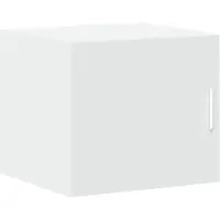 vidaXL Armoire murale blanc 45x42,5x40 cm Bois composite