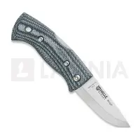 Helle 761 Berget, 2002763, Satin Sandvik 12C27, Denim Micarta, couteau de poche de bushcraft