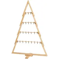 Howa Arbre de Noël en bois Deko, grand format XXL – Décoration de Noël moderne avec des branches et des crochets - Hauteur 134 cm, modèle 8806