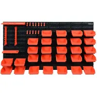 VOREL Mur d'outils 48 pcs - 95x54,4cm
