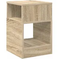 vidaXL Table D'appoint Chêne Sonoma 30,5 X 30 X 45 Cm