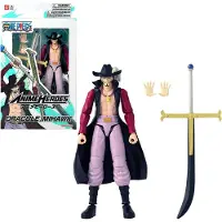 Bandai Figurine articulée de héros d'anime - - One Piece - Dracule Mihawk Hawkeye - 17 cm