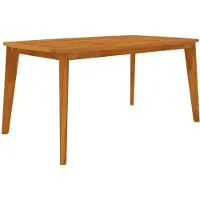 vidaXL Table de jardin 160x90x75 cm en acacia massif