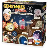 Buki France Jeu de sciences et d'expérience Pierres précieuses et cristaux