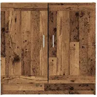 vidaXL Meuble vieux bois 82,5x30,5x80 cm bois d'ingénierie