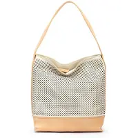 Pikolinos pour femme. WHA-534C1 Sac à main en cuir ajouré Alcudia blanc crème (OSFA), Casuel