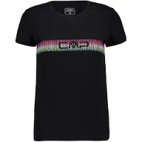 CMP 39d4906 Short Sleeve T-shirt Noir S Femme